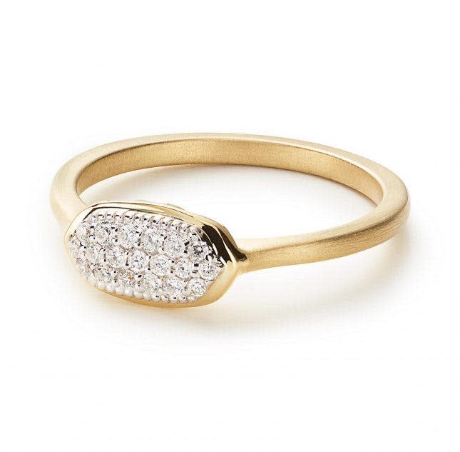 isa pave diamond ring