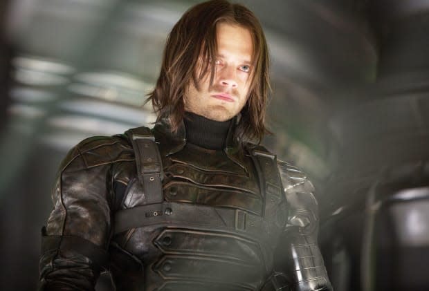 Sebastian Stan as Bucky Barnes/The Winter Soldier, a role he will reprise in "Captain America: New World Order"<p>Marvel Studios</p>