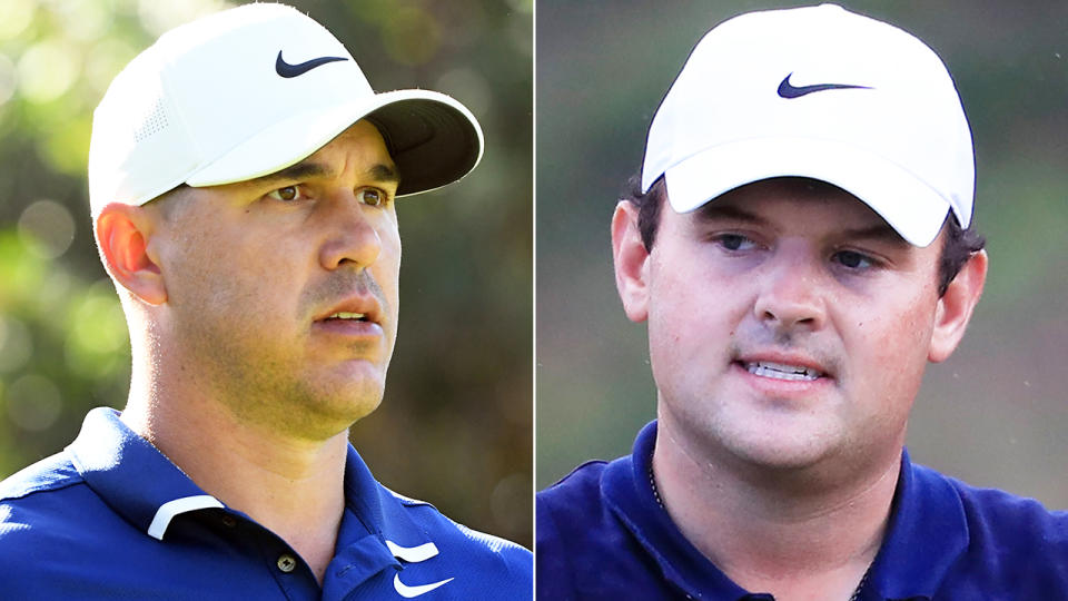 US golfer Brooks Koepka, pictured left, has taken another swipe at rival Patrick Reed, who was dogged by accusations of cheating last season.