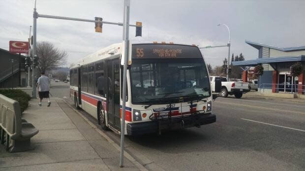 Prince George saw a 45 per cent decrease in people riding public transportation as the pandemic has led to students taking courses remotely. B.C. Transit is hoping to attract more riders with their future service improvement plan. (Andrew Kurjata/CBC - image credit)