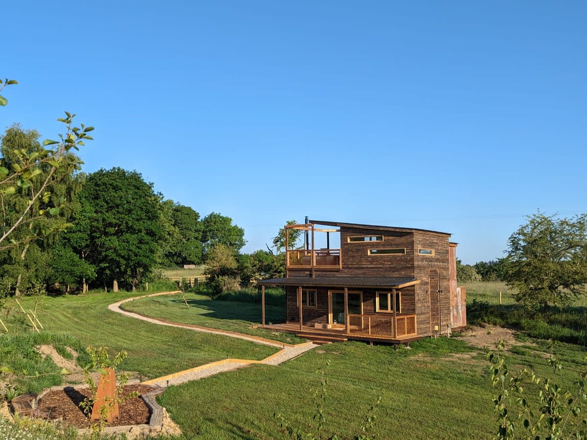 ‘Hyem’ means home in Northumberland, and it’s also the name of this cosy two-storey abode   (Northumberland Nook)