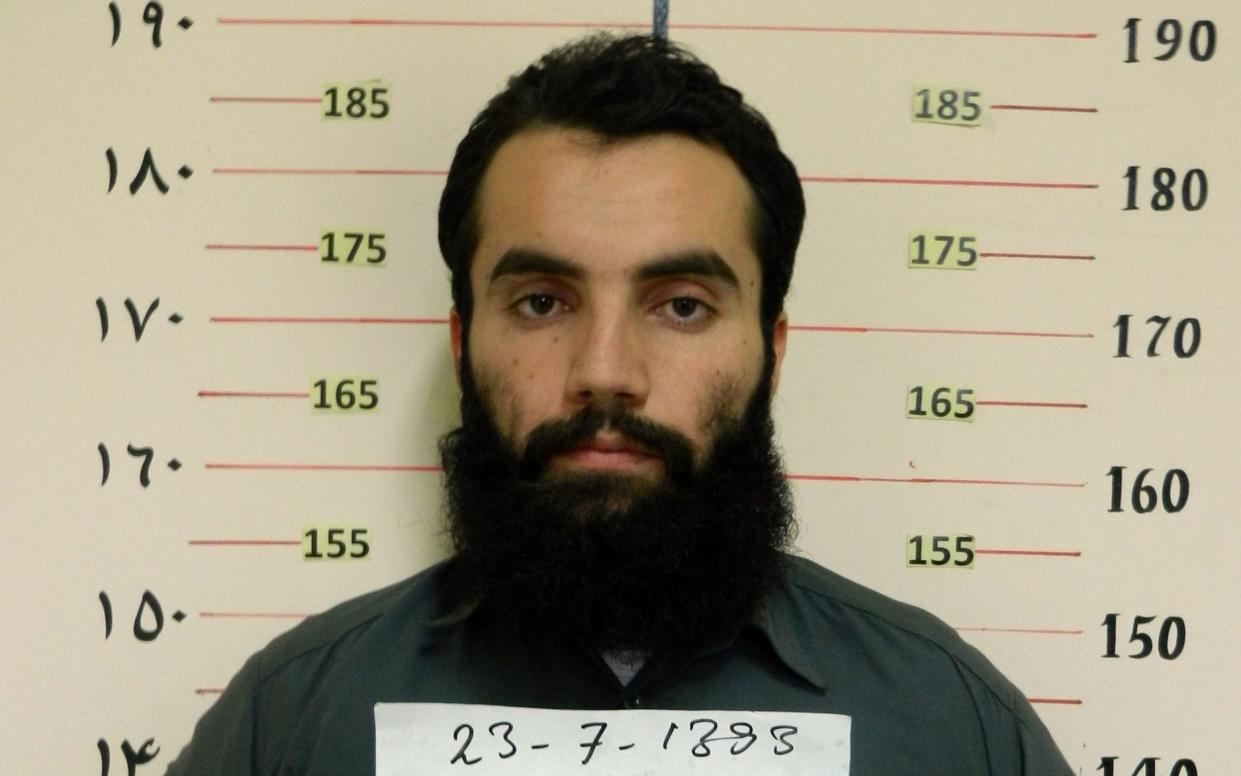 Anas Haqqani was captured by Afghan forces in 2014 - AFP