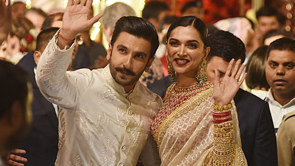 Ranveer Singh, Deepika Padukone (Photo Credit: Sujit Jaiswal | AFP via Getty Images)