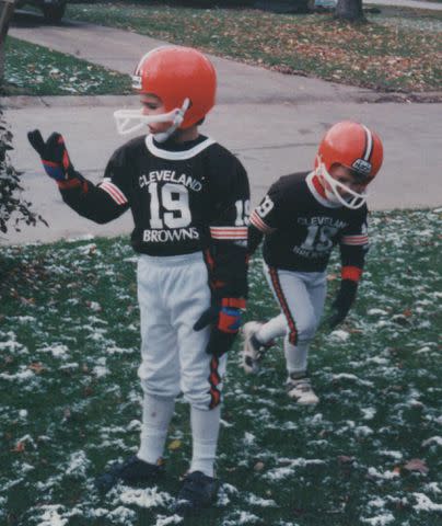 Ed Kelce Instagram Jason and Travis Kelce as kids