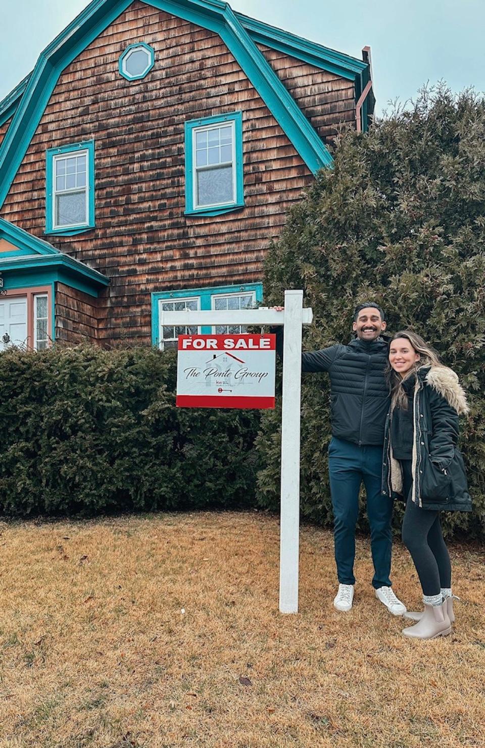 Kyle Verma and Greer Granier are renovating the "worst house" in their favorite neighborhood in Rhode Island.