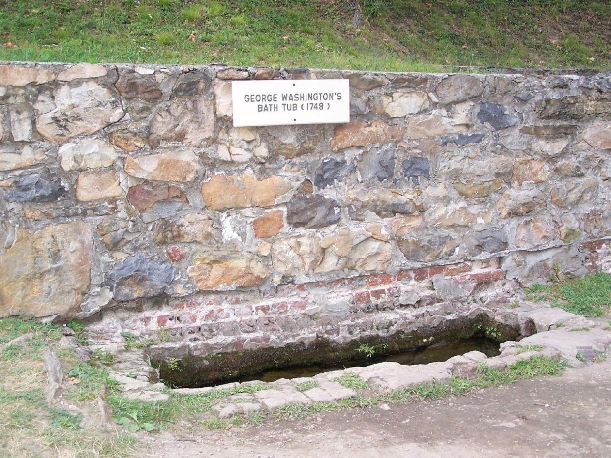 George Washington's Bathtub, West Virginia