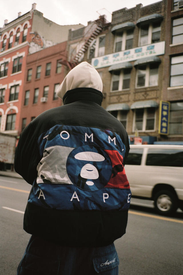 Aape Tommy Jeans FIag Logo Hoodie (雑誌付き) トップス パーカー