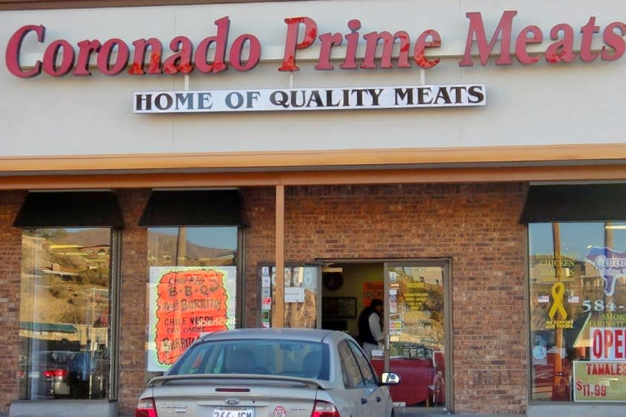 <b>Photo: daniel w./<a href="https://yelp.com/biz_photos/coronado-prime-meats-el-paso?utm_campaign=31026218-d33a-4f13-bd76-62b4f2f67bc8%2C584503f6-4dd4-4f3e-a9de-4a7e39bdbd3e&utm_medium=81024472-a80c-4266-a0e5-a3bf8775daa7" rel="nofollow noopener" target="_blank" data-ylk="slk:Yelp;elm:context_link;itc:0;sec:content-canvas" class="link ">Yelp</a></b>