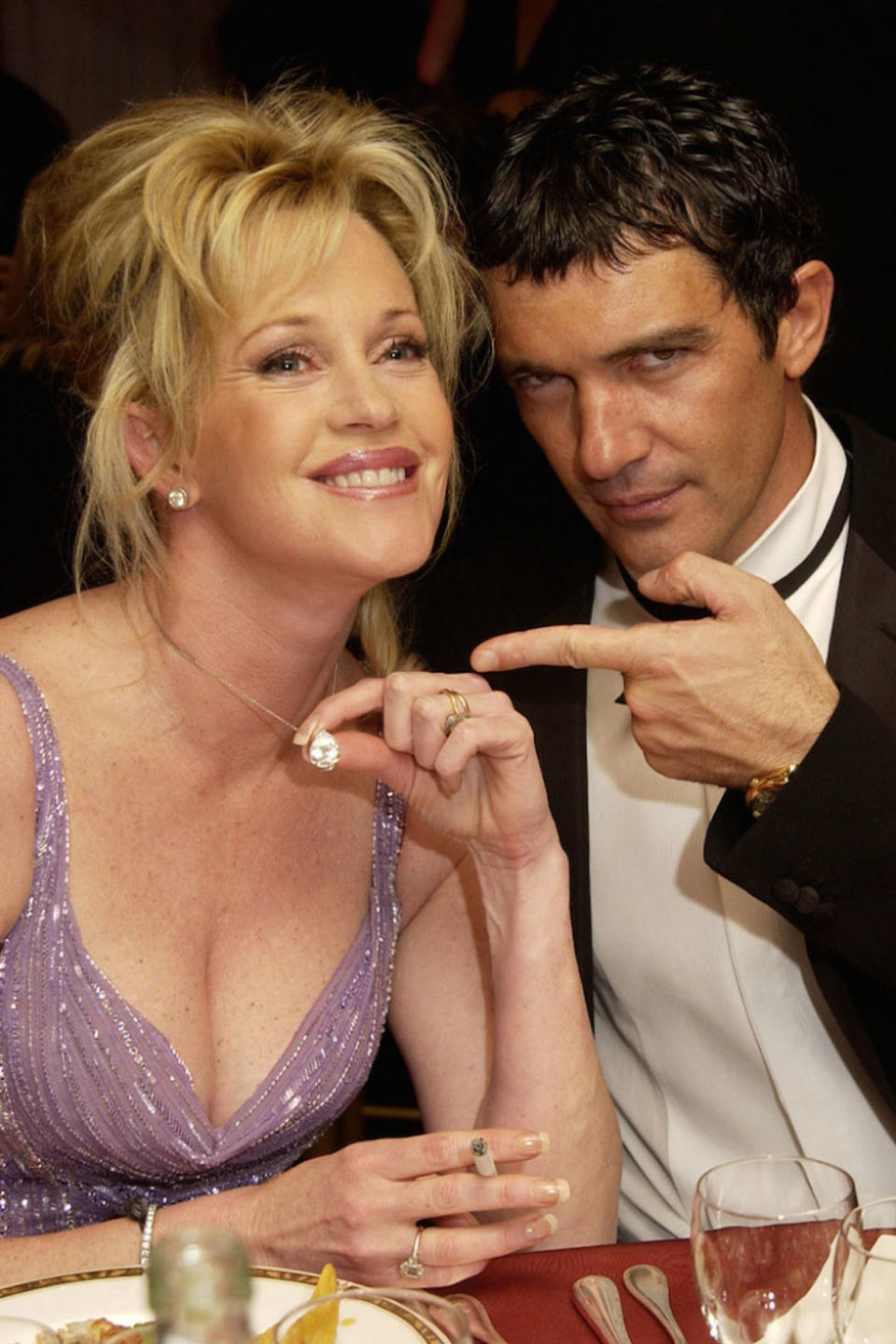 Melanie Griffith and Antonio Banderas