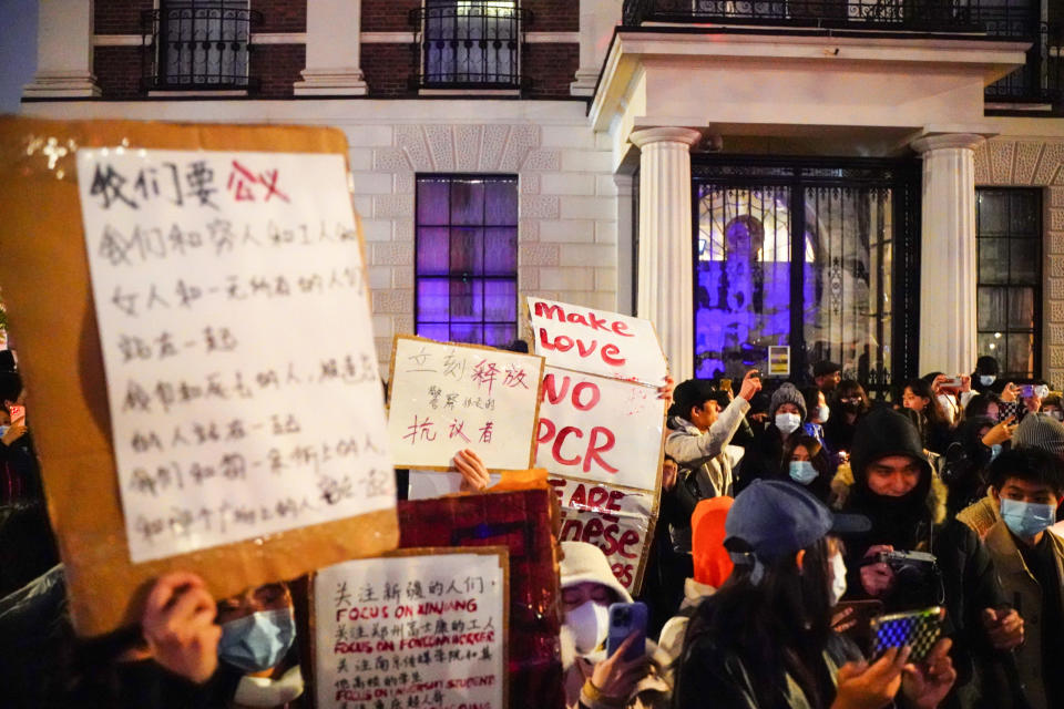 China erlebt die heftigsten Proteste seit vielen Jahren. - Copyright: Alexander Mak/NurPhoto