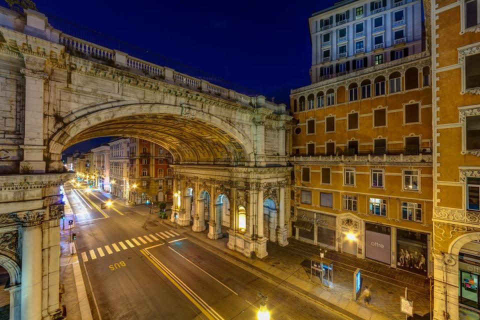 <div class="inline-image__caption"><p>Shopping street Via XX Settembre with Ponte Monumentale at night</p></div> <div class="inline-image__credit">Westend61</div>