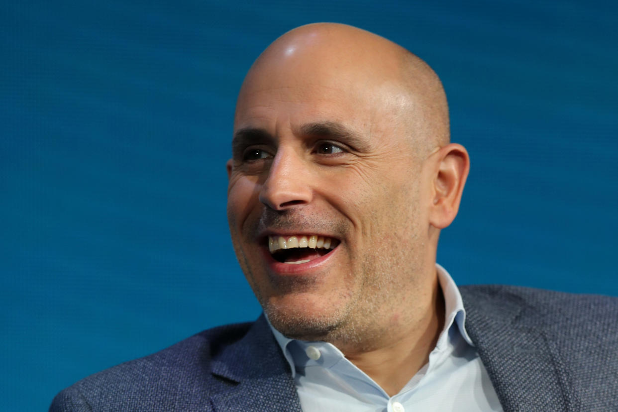 Marc Lore, president and CEO of Walmart eCommerce U.S. and former founder and CEO of Jet.com, smiles at the Wall Street Journal Digital Conference in Laguna Beach, California, U.S., October 17, 2017. REUTERS/Mike Blake