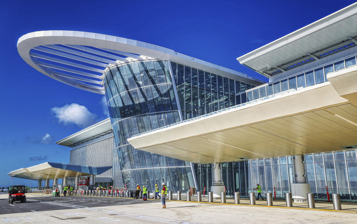 Terminal C at Orlando International Airport is seen on Sept. 6, 2022, in Orlando, Fla. (Ricardo Ramirez Buxeda/Orlando Sentinel via AP)