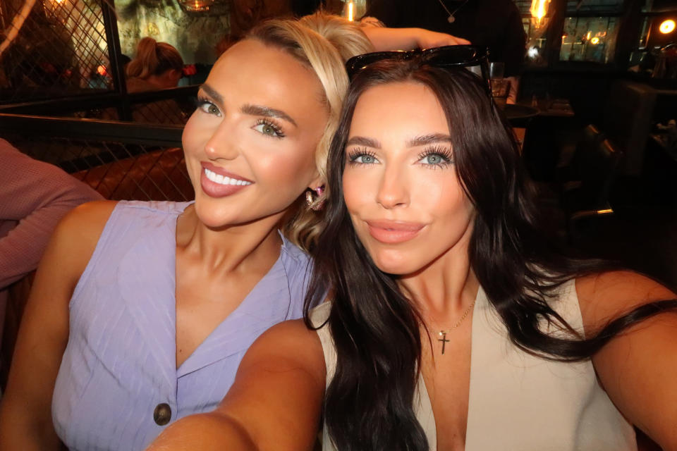 Erica and Adrienne from Married At First Sight are close friends (BPerfect Cosmetics)