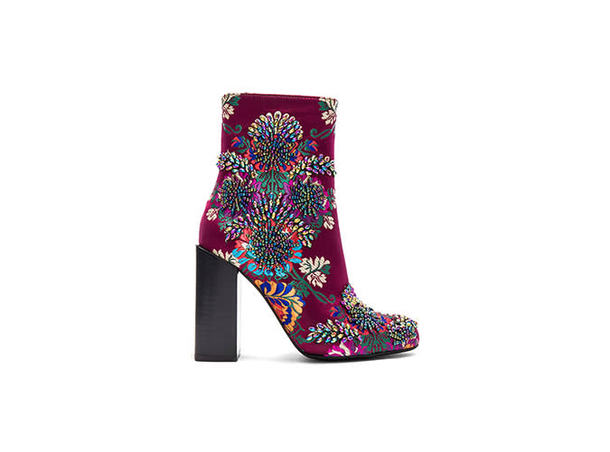 Brocade Booties