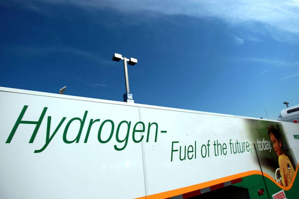 Hydrogen is considered an attractive fuel source in terms of decarbonization goals because it doesn’t produce carbon dioxide, the main culprit behind global warming.