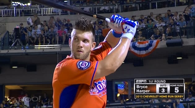 Home Run Derby 2018: Bryce Harper's dad, Ron Harper, helps son win 