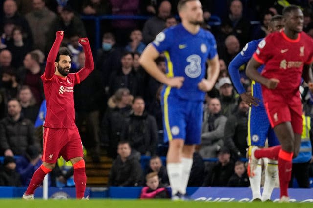 Mohamed Salah had put Liverpool into a 2-0 lead