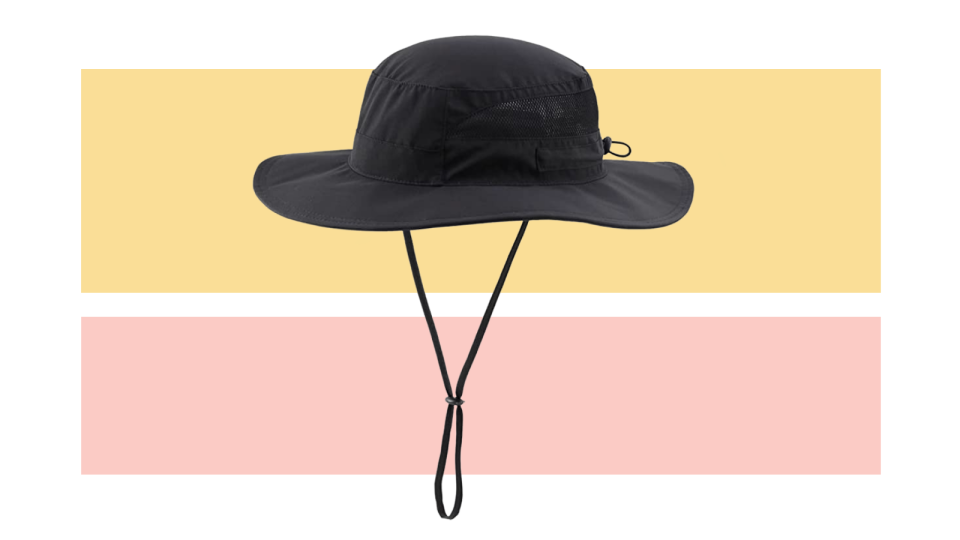 Keep their heads cool in a broad-brim hat.