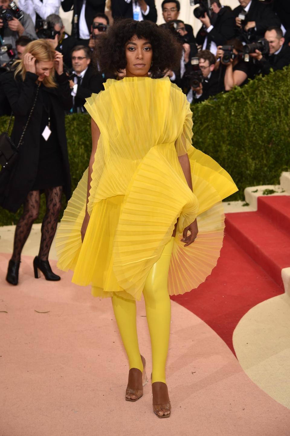 Solange Knowles at the Met Gala