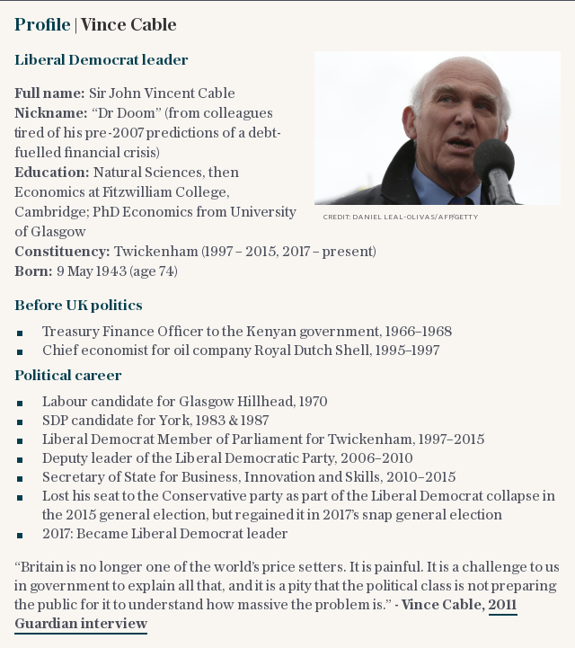 Profile | Vince Cable