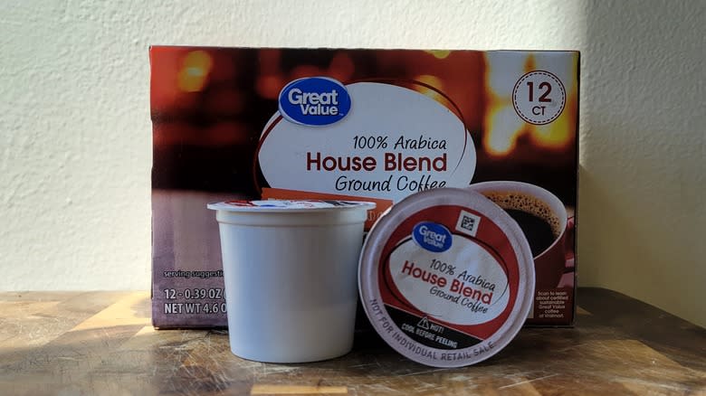 Walmart Great Value house blend K Cups