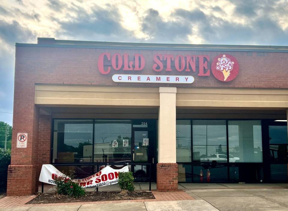 Cold Stone Creamery coming soon to 150 Tom Hill Sr. Blvd., Suite 254, in Macon.
