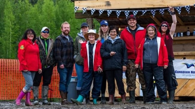 Volunteers with the Sahtu Search and Rescue Society are trained in big river and wilderness rescue