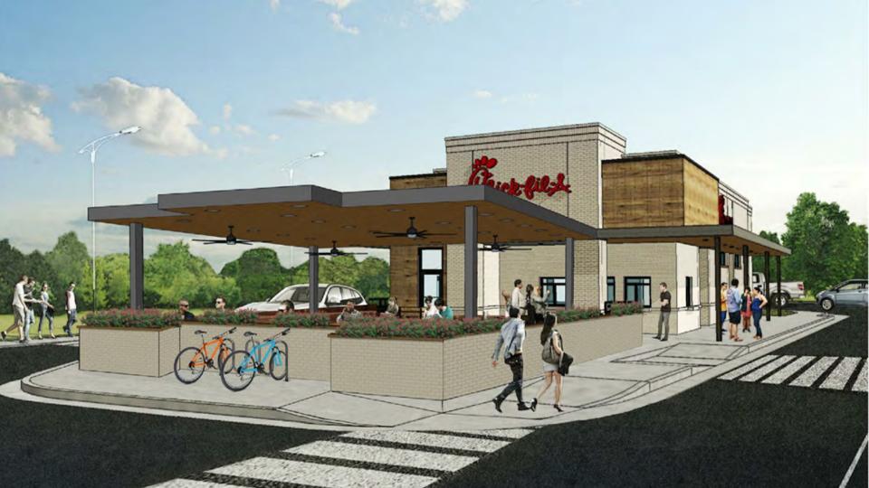 A busy Charlotte Chick-fil-A may be demolished and replaced with a drive-thru only restaurant.