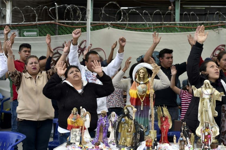 The Death Saint is famous for being worshipped by drug cartels but is followed by a wider sector of Mexican society, from the poor to blue-collar workers, police, doctors and teachers