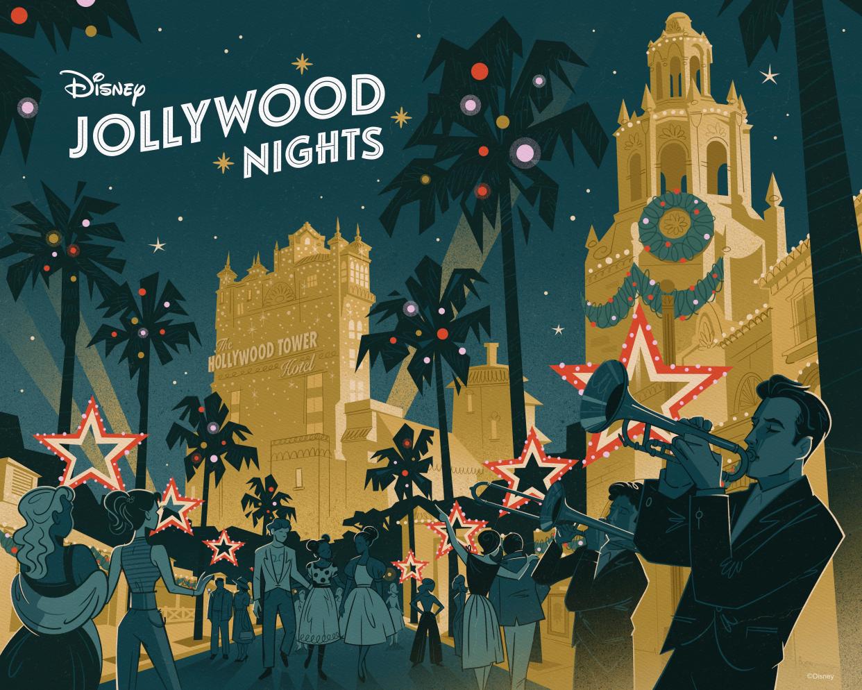 Disney Jollywood Nights is a brand new holiday event at Disney's Hollywood Studios this year.