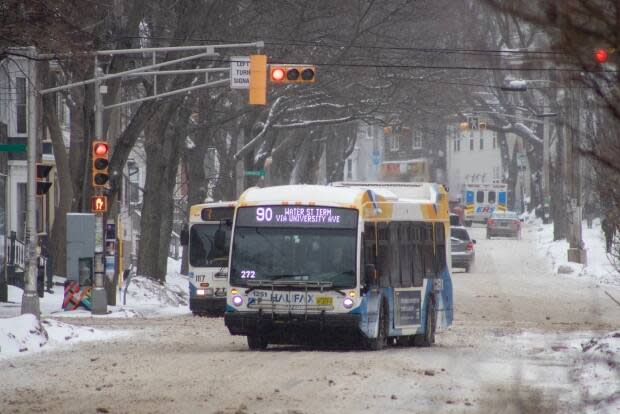 Aaron Wylie, a bus driver at Halifax Transit, also has a Class 1 licence.