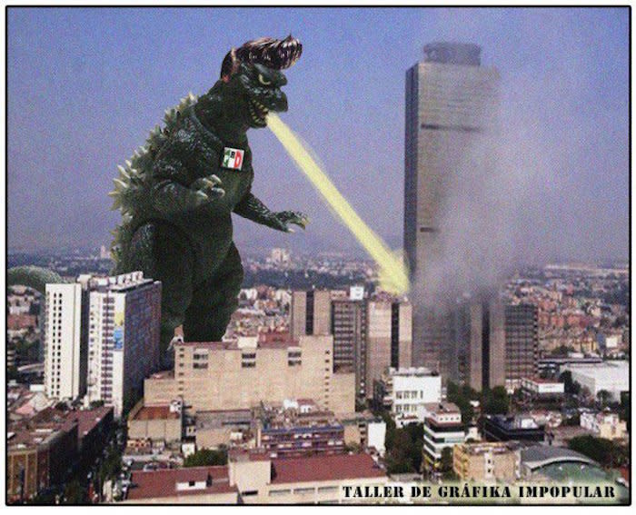 <p>Memes Godzilla CDMX </p>