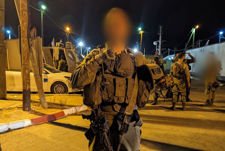 Soldado argentino herido en Israel