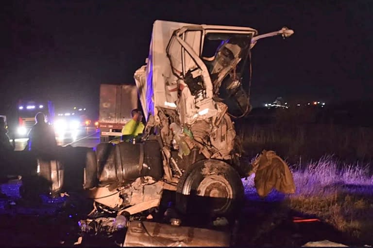 Choque frontal en la ruta 51 a la altura de Olavarría