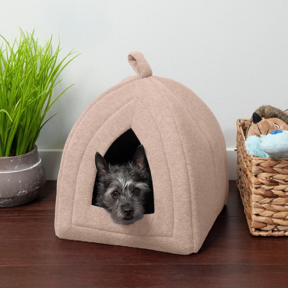 Furhouse Calming Fleece Covered Cat Bed