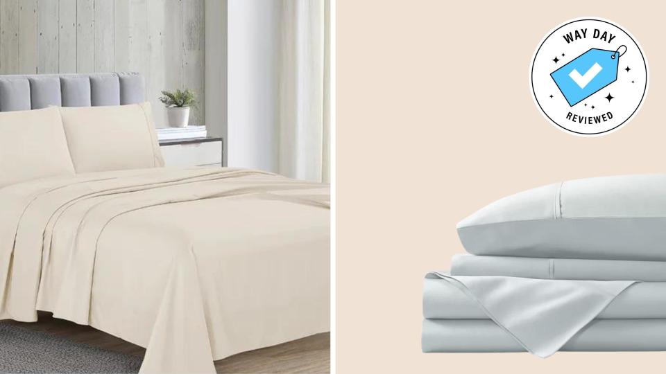 These sheets have a crisp, hotel-like quality, according to shoppers.