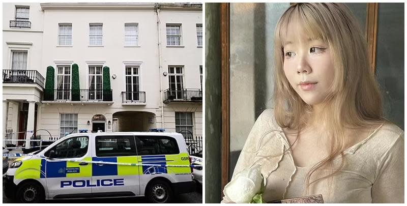 英國倫敦早前發生凶案，一名香港與泰國混血的27歲女子，被發現身中數刀陳屍海德公園一間價值400萬英鎊（約3,932萬港元）的豪宅