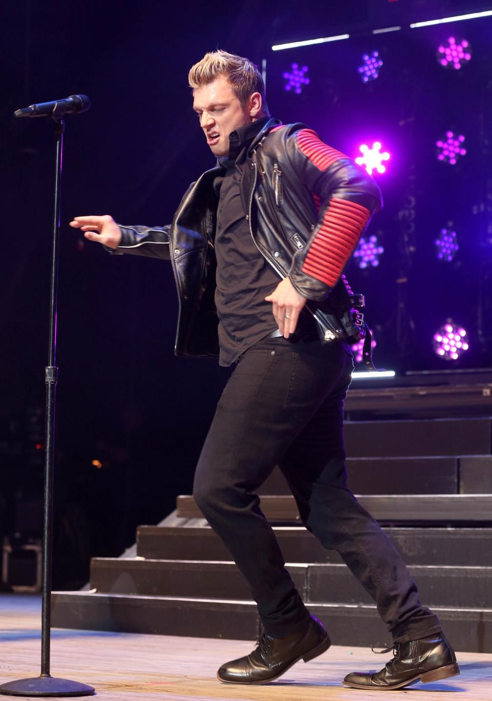 Backstreet Boys singer Nick Carter. Copyright [Joe Papeo/REX/Shutterstock]