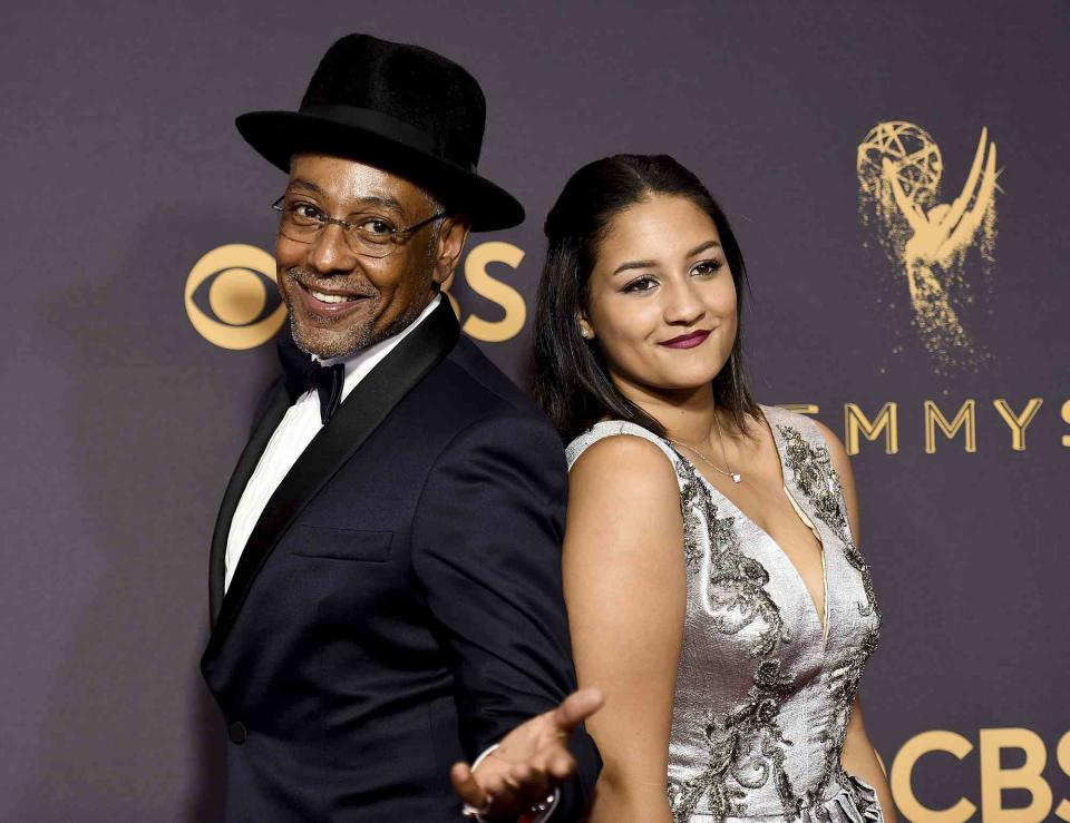 Richard Shotwell/Invision/AP Giancarlo Esposito and daughter Shaye