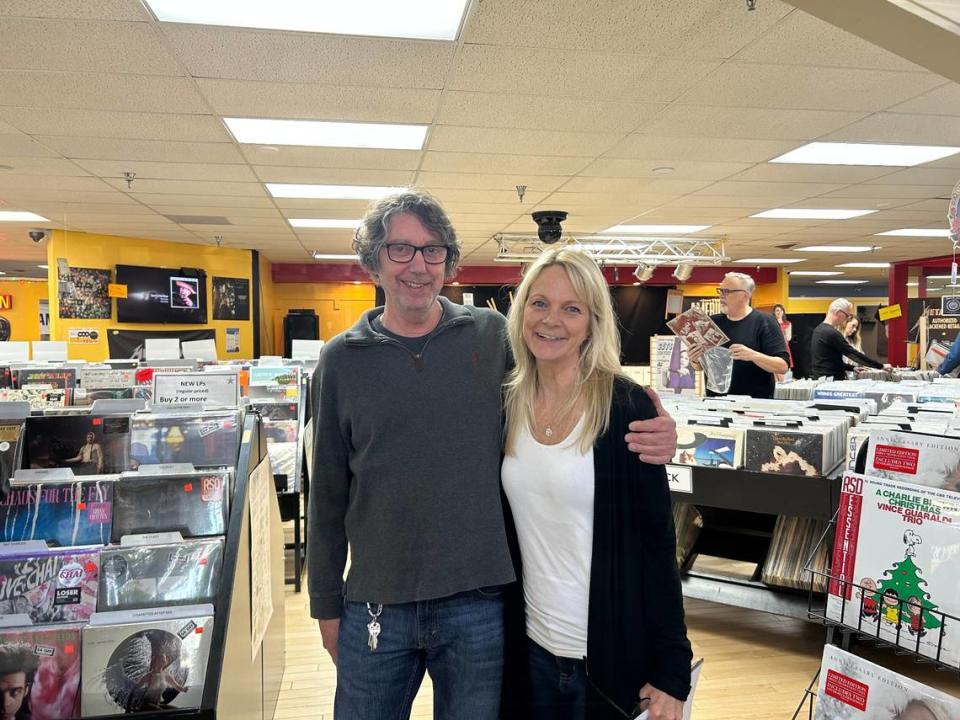 Eva and Dan Phillips are closing their record store at the end of the year.