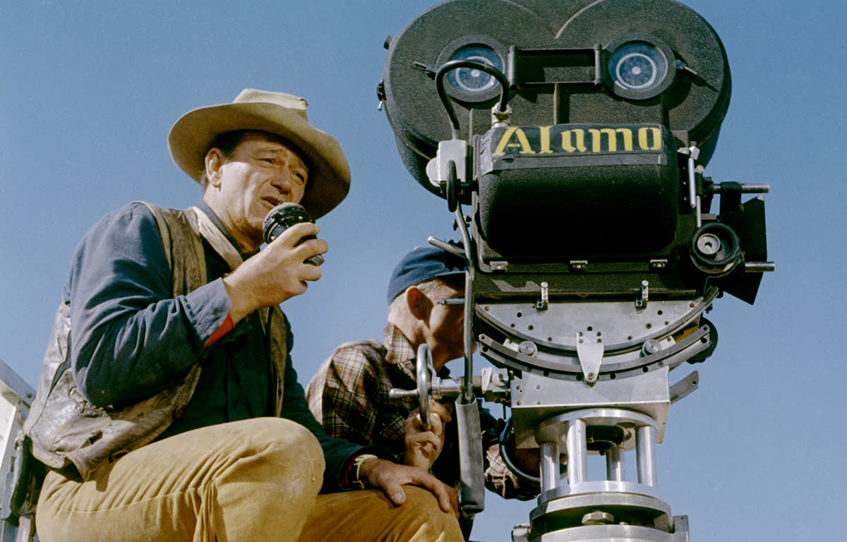 El actor y director americano John Wayne en el set de la película 'El Álamo' (Foto: United Artists/Sunset Boulevard/Corbis via Getty Images)