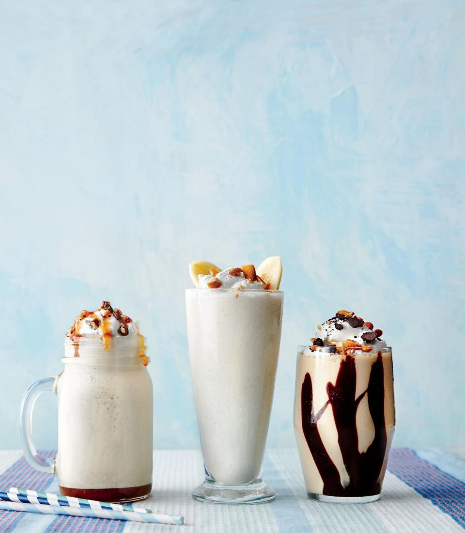 Salted Caramel-Pecan Milk Shake