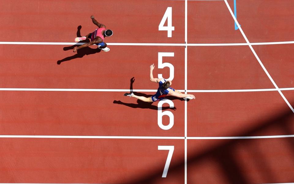 Karsten Warholm smashed the world record in the 400m hurdles on Tuesday - Getty Images