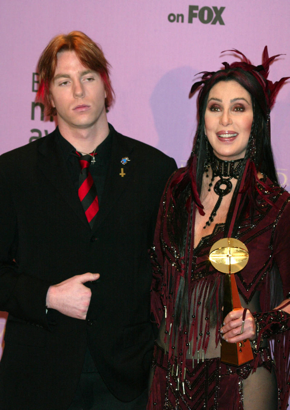 Cher and son Elijah Blue Allman (Photo by Jim Smeal/Ron Galella Collection via Getty Images)