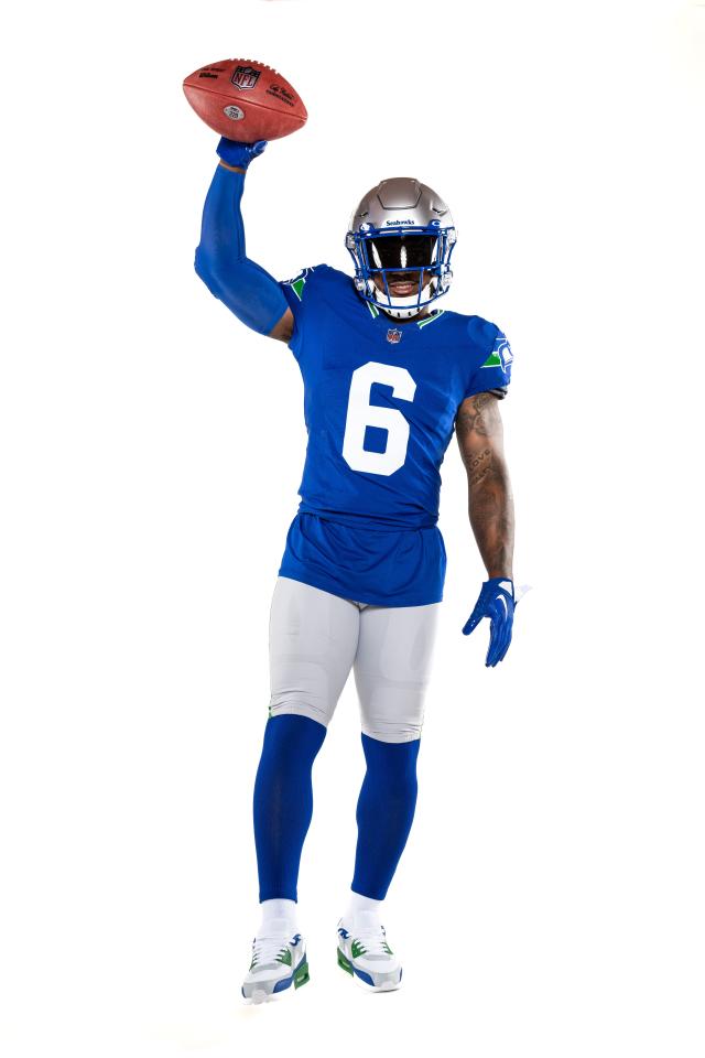 Seahawks unveil throwback uniforms they will wear for a game this coming  season