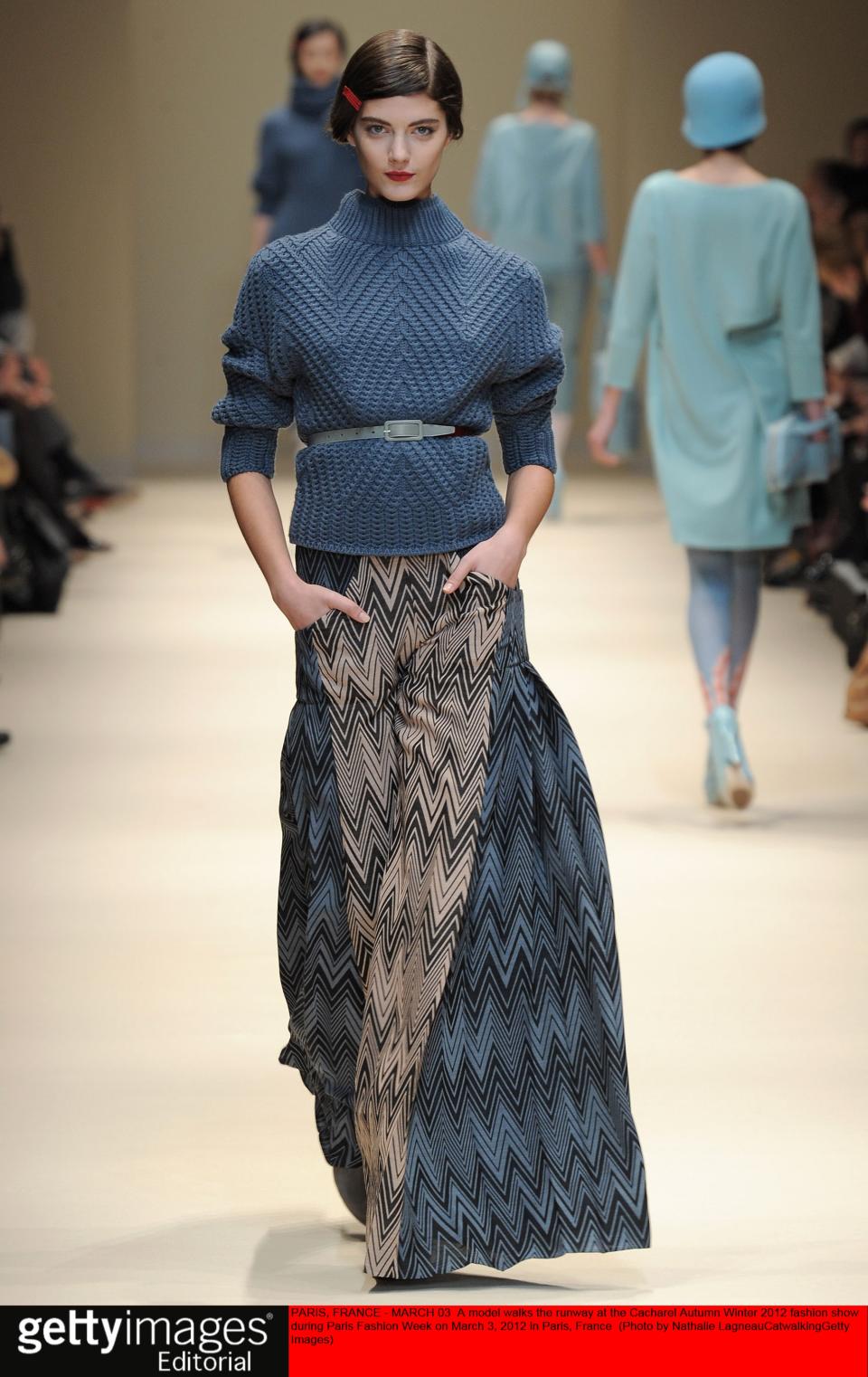 Cacharel - Runway RTW - Fall 2012 - Paris Fashion Week