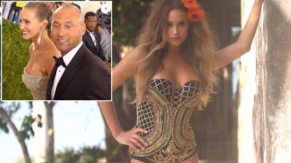 Derek Jeter's Wife's INSANE Bikini Shots  While Pregnant! (PHOTOS)