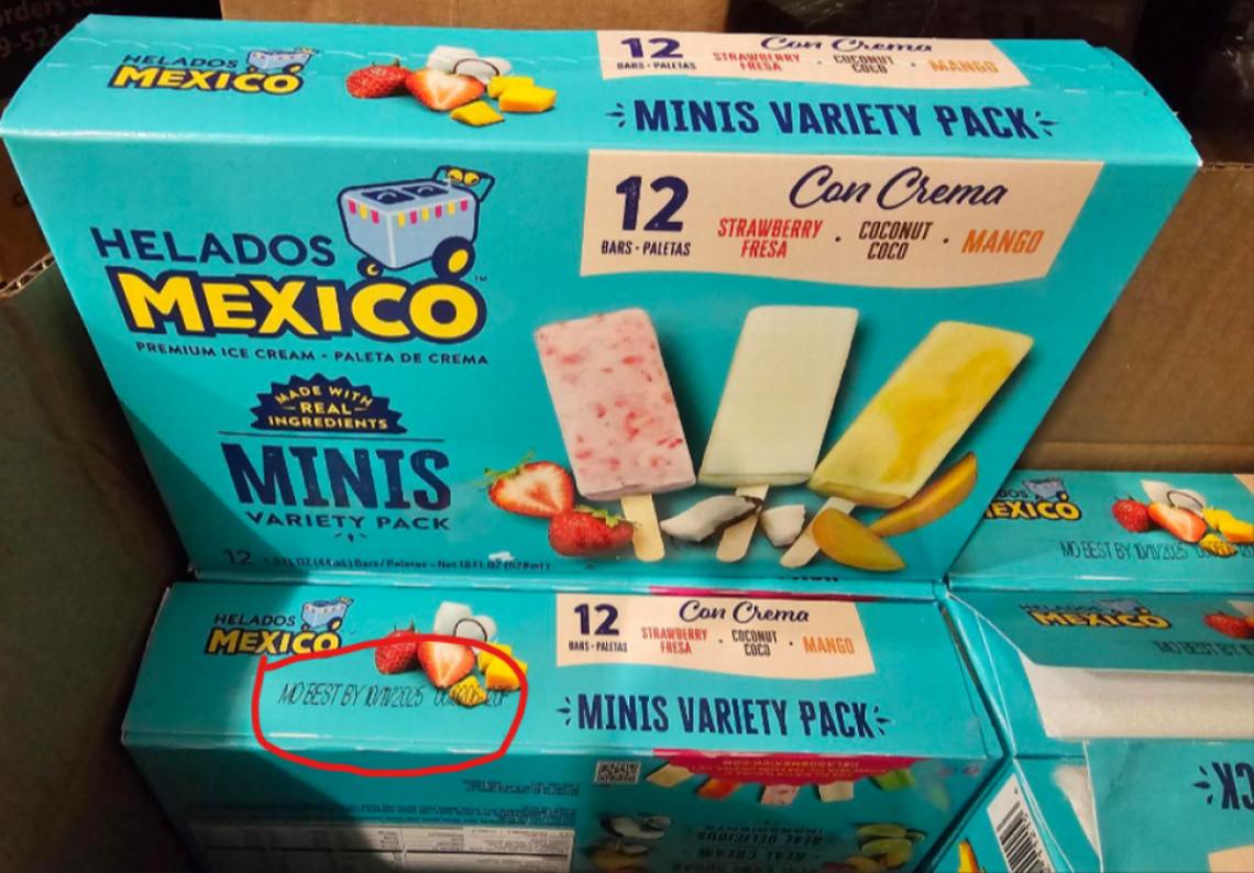 Helados Mexico Mini Cream Variety Pack