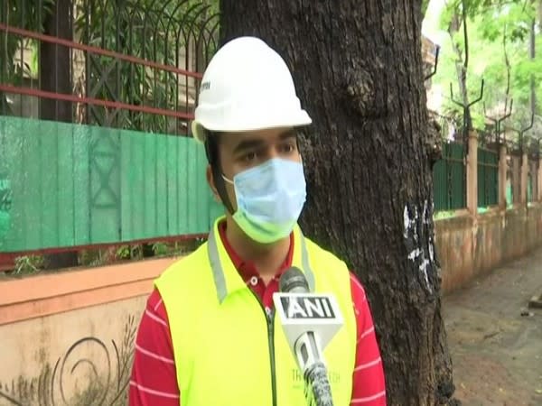 Arborist Vaibhav Raje (Photo/ANI)